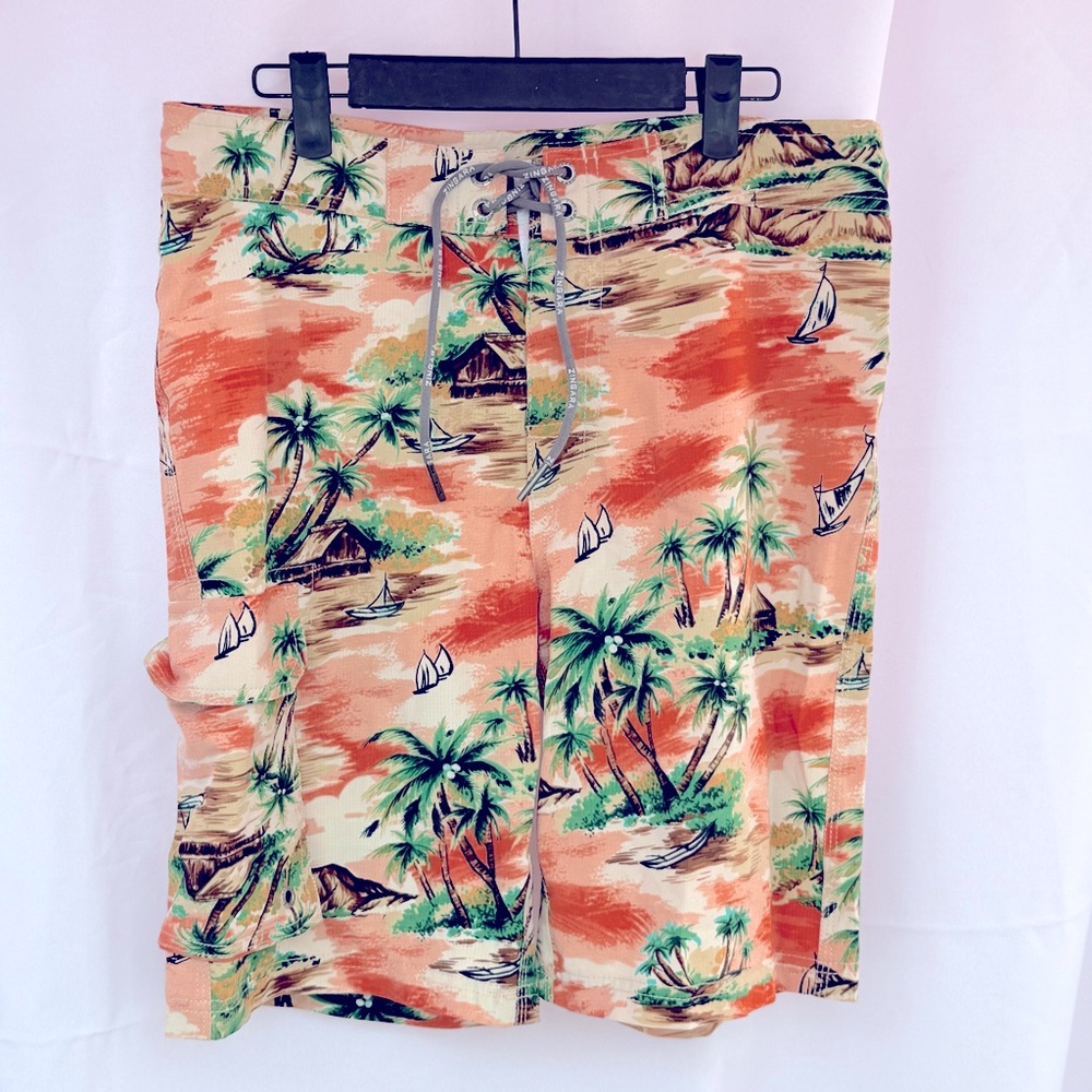 ZÍNGARA Beach shorts for men multicolor‎ size small